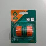 Муфта сполучна 2-х водяних шлангів FLO 1/2" пластикова